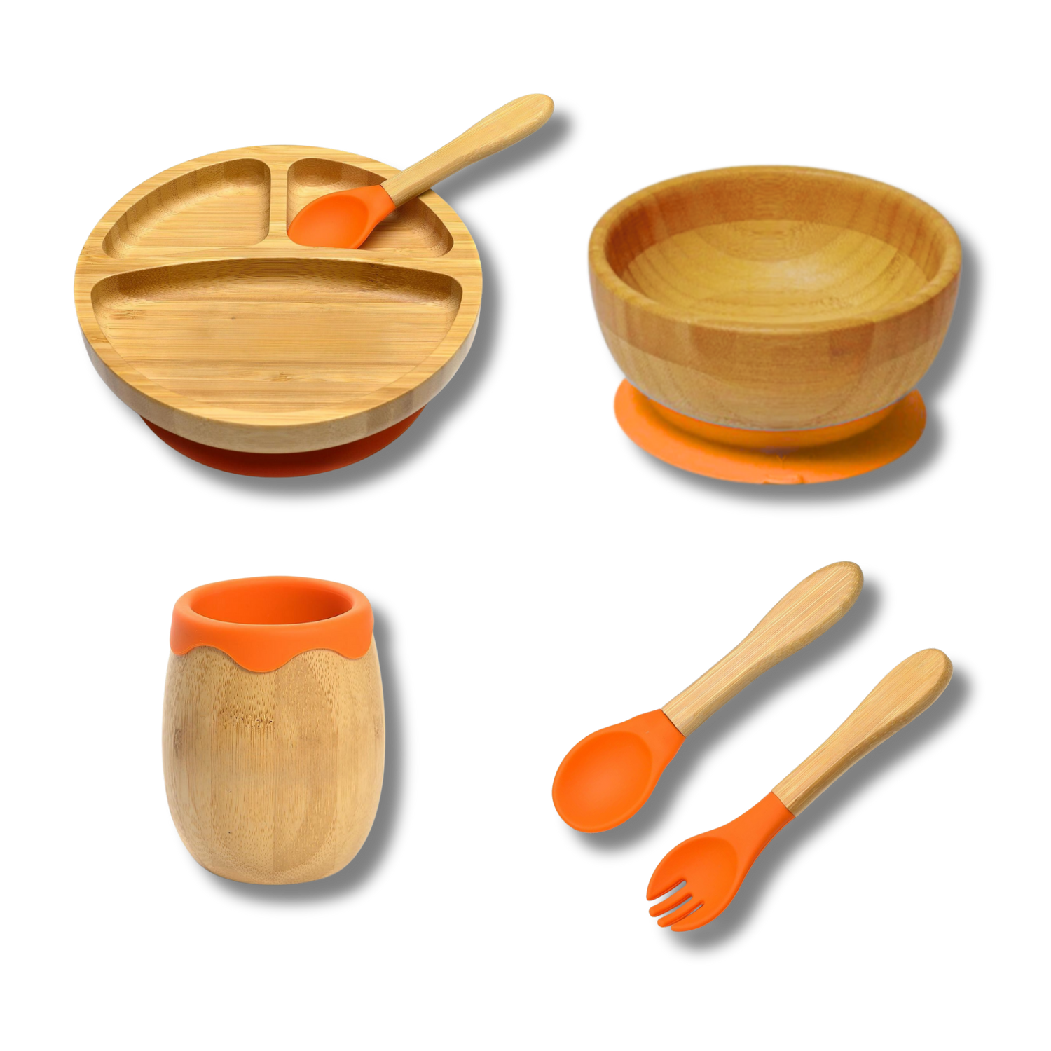 5 Teilge Set - Orange