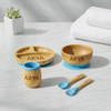 Bambus Baby Esslernset (5-teilig) – BPA-frei, Rutschfest & Sicher